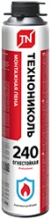 Пена монтажная ТЕХНОНИКОЛЬ 240 PROFESSIONAL огнестойкая